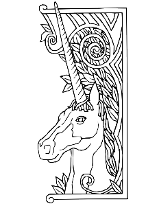 Dibujos para colorear de Unicornios - Colorear dibujos infantiles